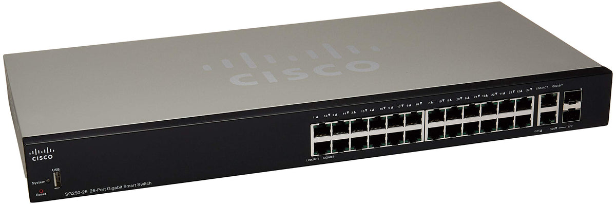 Cisco Systems Sg250-26-K9 26-Port Gigabit Switch