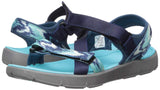 Northside Women's Kenya Sandal, Navy/Light Blue, 9 M US