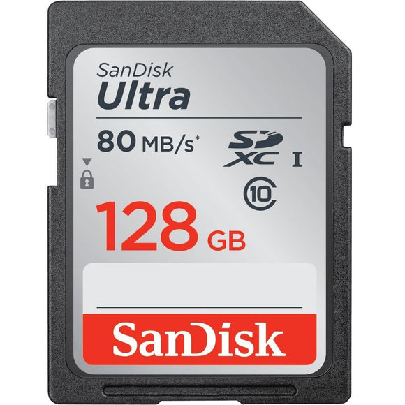 SANDISK SDSDUNC-128G-CN6IN ULTRA SD 80MB/S C10 U