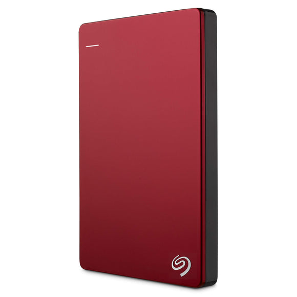Seagate Backup Plus Slim 2TB External Hard Drive Portable HDD  Red USB 3.0 for PC Laptop and Mac, 2 Months Adobe CC Photography