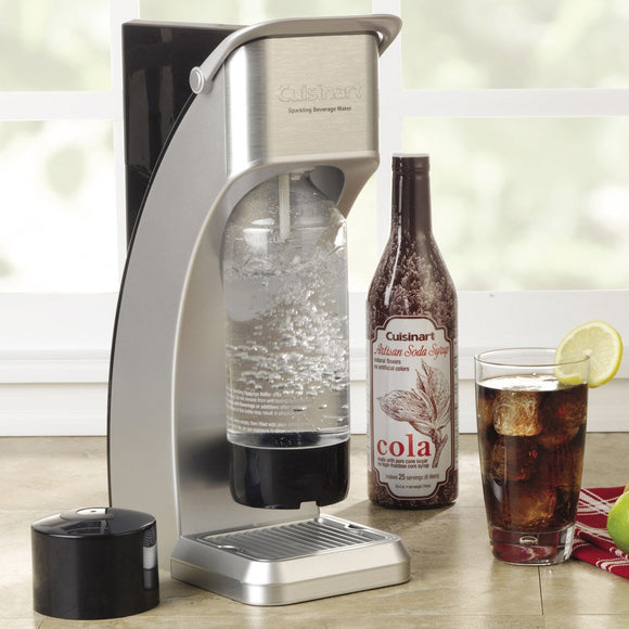 Cuisinart SMS-201 Sparkling Beverage Maker with 4-Ounce CO2 Cartridge