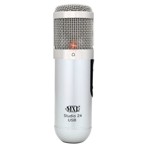 MXL Studio 24 USB Microphone (Grey/Black)