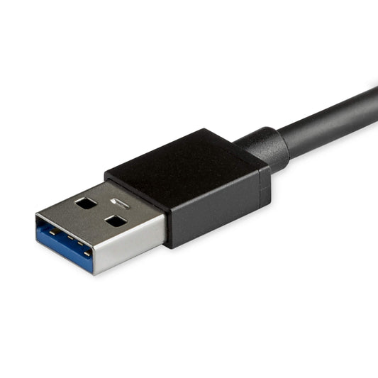 StarTech.com USB 3.0 Hub - 4X USB-A Ports with Individual On/Off Switches - Bus Powered - Portable - USB Splitter - USB Port Expander (HB30A4AIB)