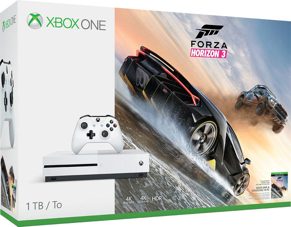 Xbox One S 1TB Console - Forza Horizon 3 Bundle [Discontinued]