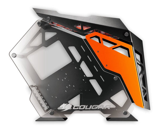 Cougar CONQUER ATX Gaming Case - / Mini ITX / Micro ATX PC Case / ATX Computer Case- Mid Tower -Tempered Glass - Fan and Water Cooling Support