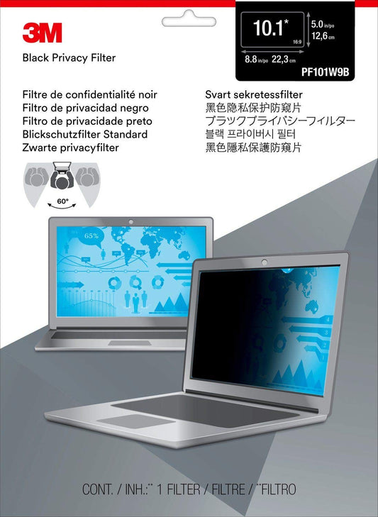 3MTM Privacy Filter for WidescreenNetbooks, 10.1 Inch, (PF10.1W)