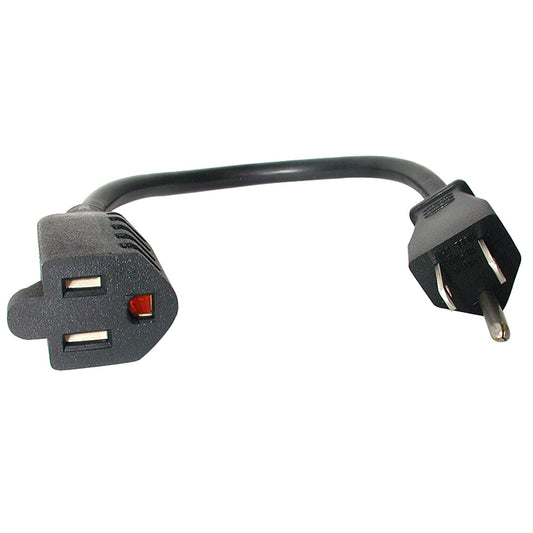 StarTech.com 3 ft Power Extension Cord - NEMA 5-15R to NEMA 5-15P - 16 AWG Power Extension Cable Cord - 125 Volts at 13 Amps - SJT - 3ft