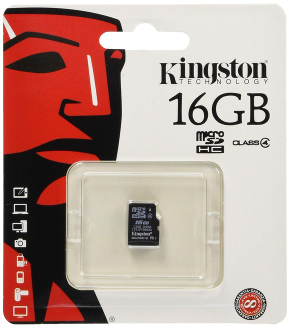 Kingston Digital SDC4/16 GBSP microSD High Capacity 16 GB SDC4/16GBSP
