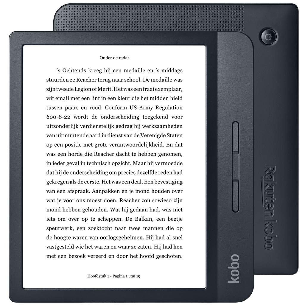 Kobo Libra H20 7" HD E Ink Touchscreen, Black