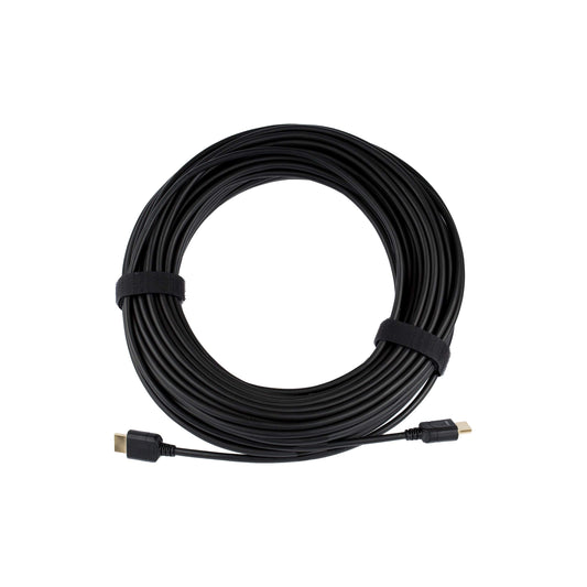 StarTech.com Fiber Optic HDMI Cable - 100 ft / 30m - Active Optical - 4K 60Hz - High Speed HDMI Cable - HDMI Premium Certified Cable (HD2MM30MAO)