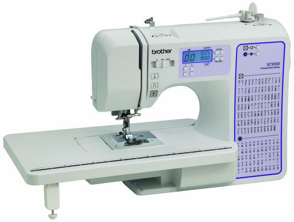 Brother SC9500 Computerized Sewing and Quilting Machine 90 Stitches with Wide Table