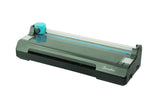 Swingline 6447492121 2-1 Laminator and Trimmer Combo, 9" Laminator, Includes 5 Pouches Letter-Size Pouches, Grey
