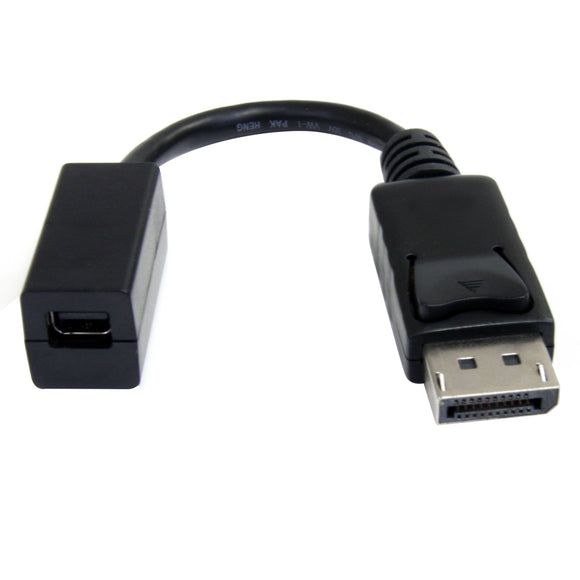 Startech.Com DP2MDPMF6IN 6-Inch Display Port to Mini Display Port Video Cable Adapter-M/F