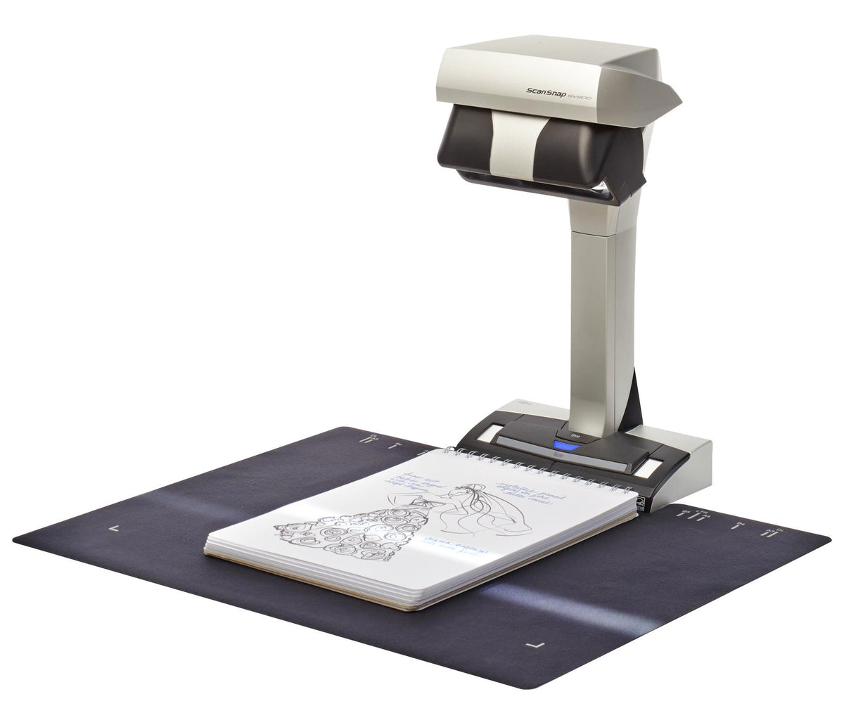Fujitsu ScanSnap SV600 Overhead 11x17" Document Scanner, Optimized for Book Scanning