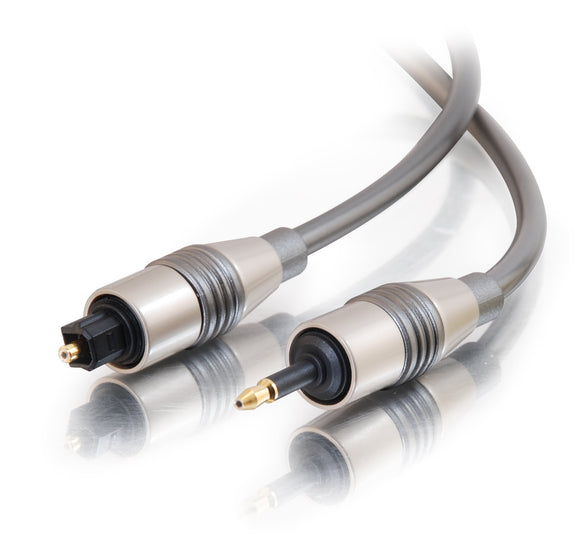 3m Velocity Toslink-to-Optical Mini Plug Digital Cable