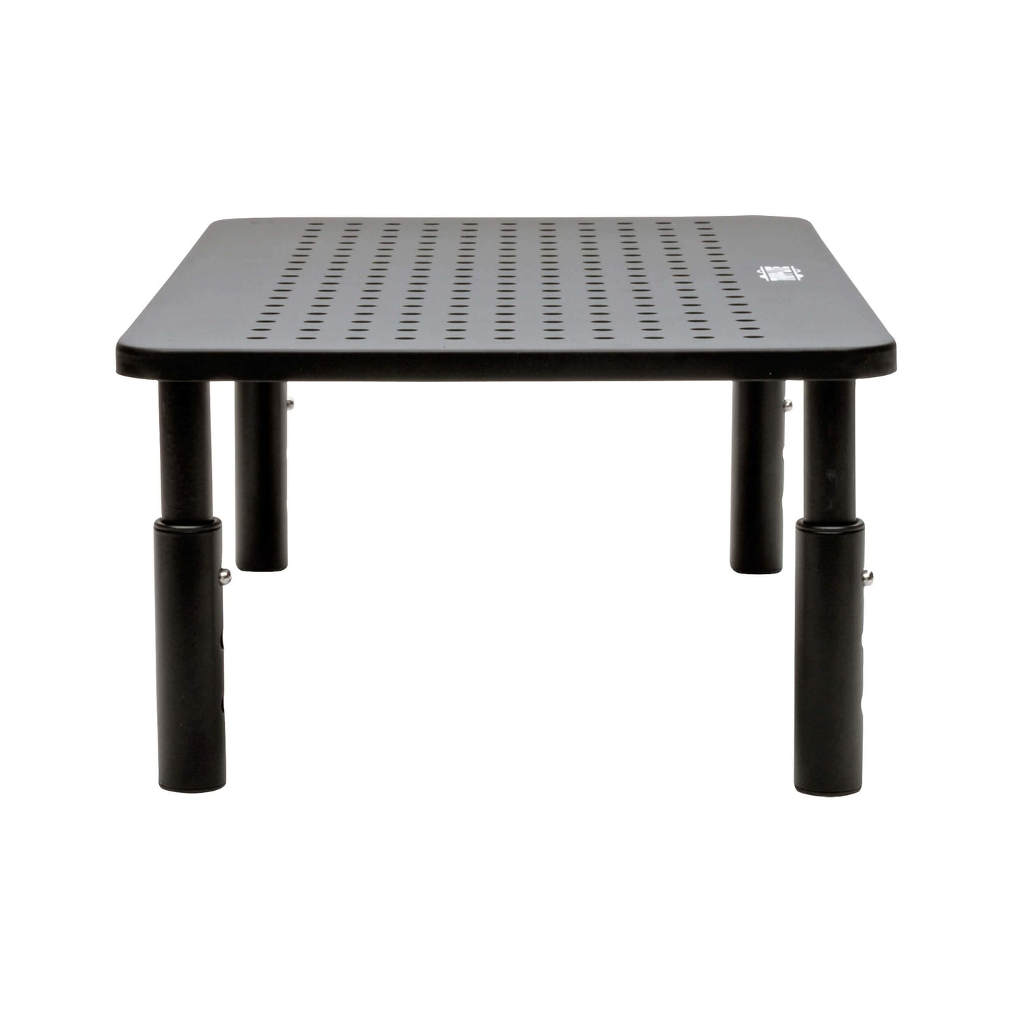 Y417U Tripp Lite Computer Monitor Stand, Adjustable Height, 14 X 9 in, Metal, Black (MR1411M)