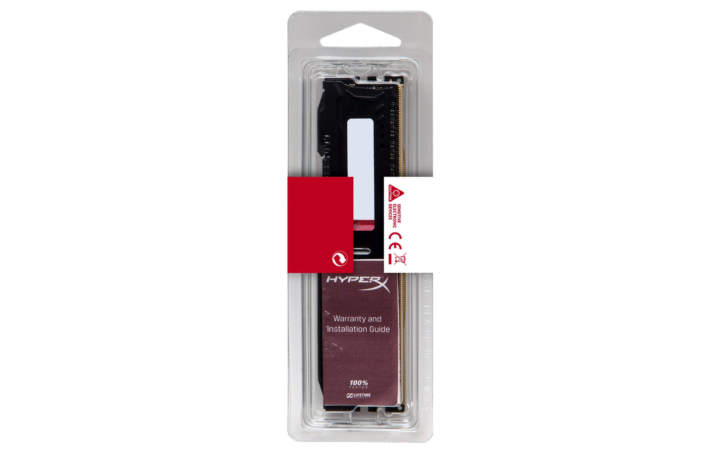 HyperX Fury Black 8GB 2666MHz DDR4 CL16 DIMM 1Rx8 (HX426C16FB2/8)
