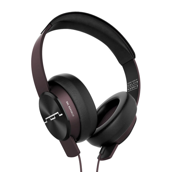 SOL REPUBLIC Master Tracks XC Over-Ear Headphones, Studio Tuned by Calvin Harris, Virtually Indestructible, 6-foot long Coiled Pro Cable, Detachable 14