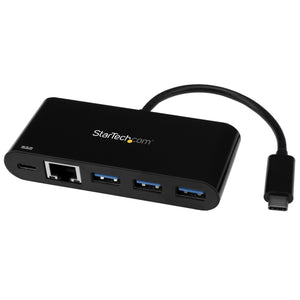 StarTech.com USB C to Gigabit Ethernet Adapter - with Power Delivery (USB PD) - Power Pass Through Charging - USC-C Ethernet