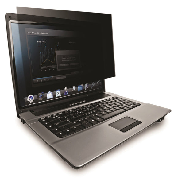 3M Laptop Screen Privacy Filter for 13.3 inch Monitors - Black - 4:3 Aspect - PF133C3B