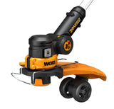 The WORX WG951.2 Combo kit Comes with The WORX WG160 10-Inch Trimmer, The WG545.1 WORX AIR Blower/Sweeper, one WA3525 20V Battery and WA3732 Battery Charger