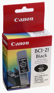 Canon BCI-21 Black Ink Tank