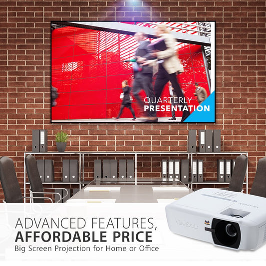 ViewSonic PA505W 3500 Lumens WXGA Projector for Home and Office