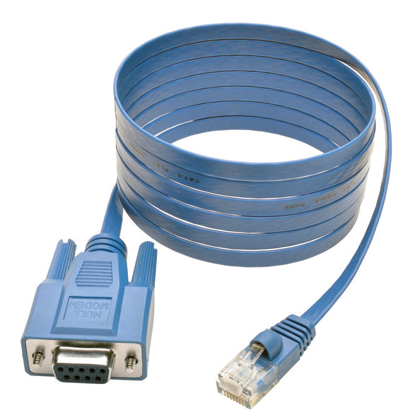 TRIPP LITE RJ45 to DB9F Cisco Serial Console Port Rollover Cable 6' 6ft