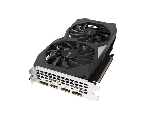 GIGABYTE GeForce GTX 1660 Ti OC 6G 192-bit GDDR6 DisplayPort 1.4 HDMI 2.0B with Windforce 2X Cooling System Graphic Cards- Gv-N166TOC-6GD