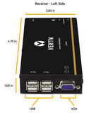 Emerson Network Power Avocent LV KVM Extender Single VGA, USB, Audio, CATx 300M (LV3010P)