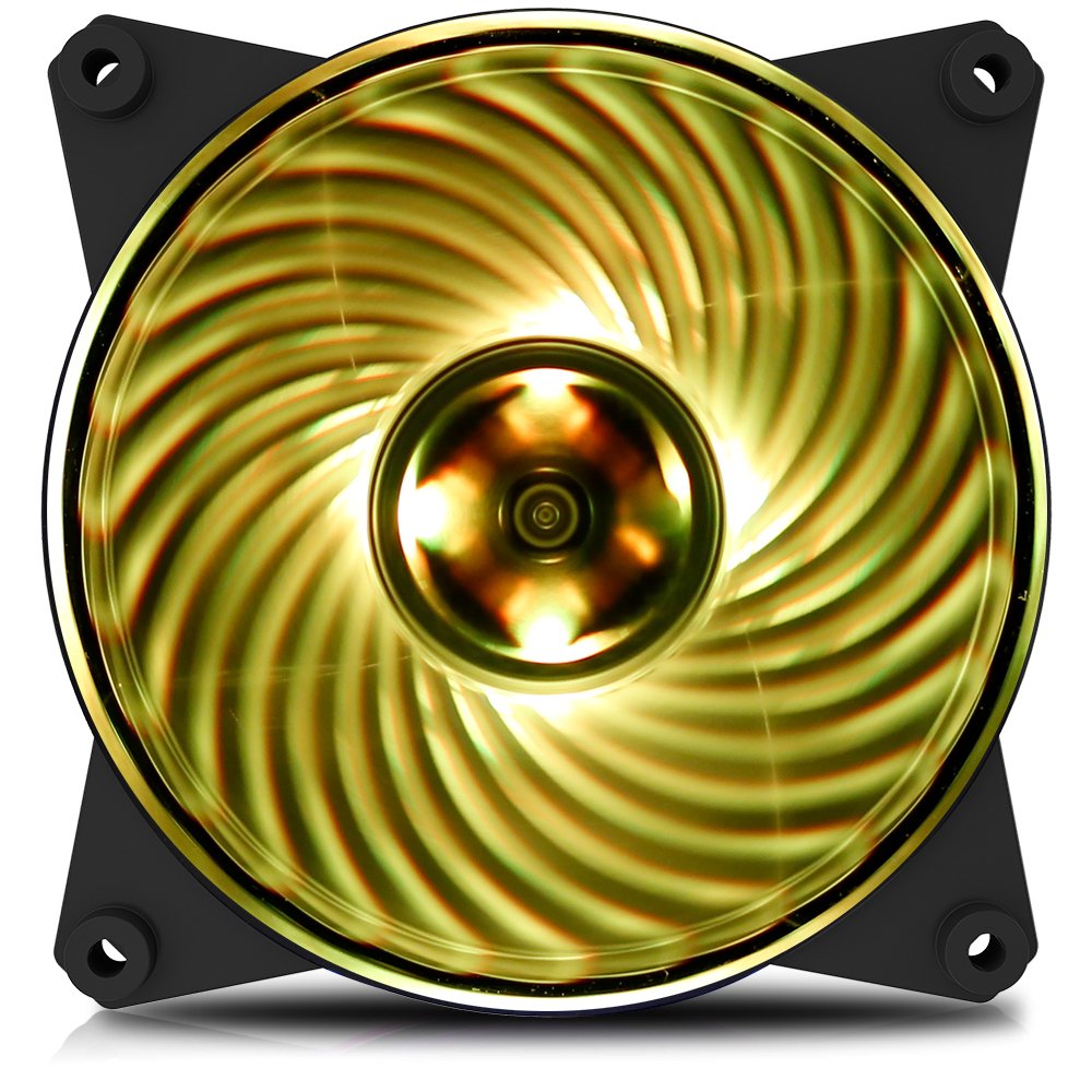 Cooler Master MasterFan Pro 140 Air Pressure RGB- 140mm Static Pressure RGB Case Fan, Computer Cases CPU Coolers and Radiators