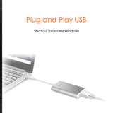 j5create USB to VGA Display Adapter JUA210 Windows 10/8/7, Mac OS,Desktop PC, Laptop