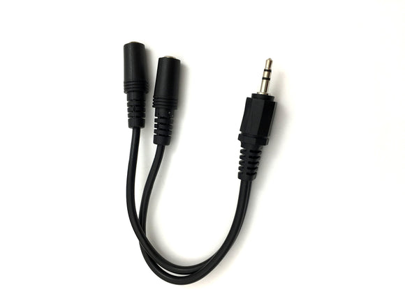 Professional Cable ST35-SPLIT Headphone Splitter - Black (Discontinued by Manufacturer)