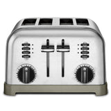 CUISINART CPT-180 Metal Classic 4-Slice Toaster, Brushed Stainless