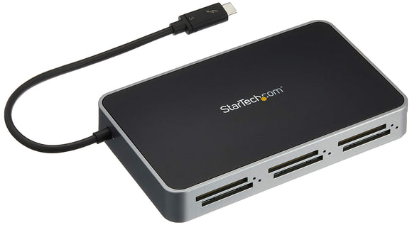 6-Slot Thunderbolt 3 SD Card Reader - Portable - SD/SDHC/SDXC - SD 4.0 Uhs-II - TAA Compliant - Multi-Card Reader