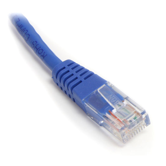 StarTech.com M45PATCH35BL Blue Molded RJ45 UTP Cat 5e Patch Cable, 35-Feet