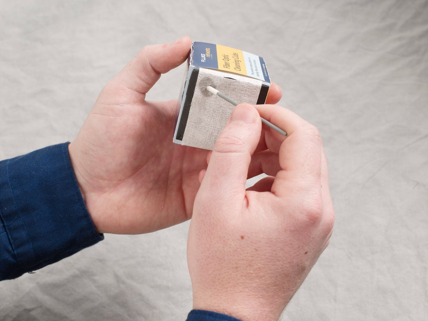 Fluke Networks NFC-CUBE Fiber Optic Cleaning Cube