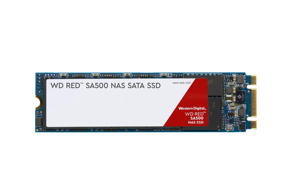 WD Red SA500 NAS 1TB 3D NAND Internal SSD - SATA III 6 GB/s, M.2 2280, Up to 560 MB/S - WDS100T1R0B