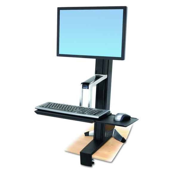 WorkFit-S Single HD Sit-Stand Workstation