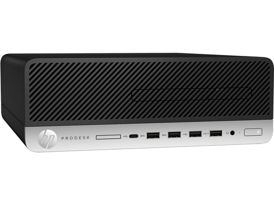 HP ProDesk 600 G3 Small Form Factor Business Desktop PC Computer - Intel i5-7500 - 8GB Memory - 256GB SSD - DVDRW - Windows 10 PRO 64-Bit