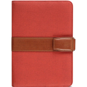Aluratek Universal Folio Case for 7-Inch Tablets - Red (AUTC07FR)