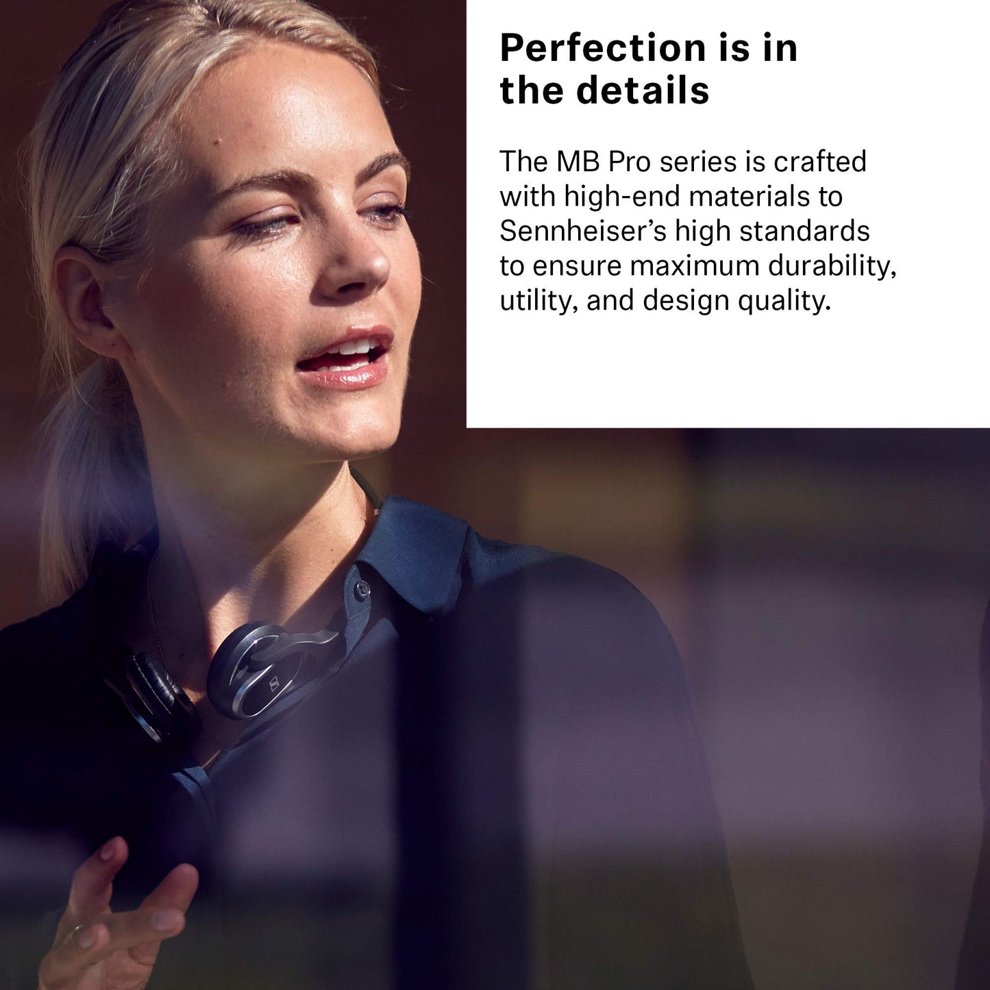 Sennheiser MB Pro 2 (506044) - Dual-Sided, Wireless Bluetooth Headset | for Mobile Phone Connection | w/HD Sound & Noise Cancelling Microphone (Black)