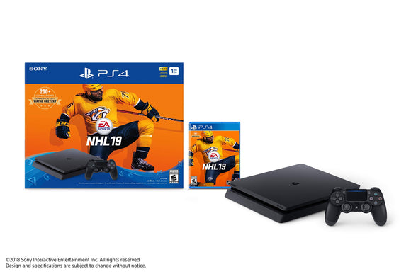 PlayStation 4 - 1TB Slim - NHL19 Bundle Edition
