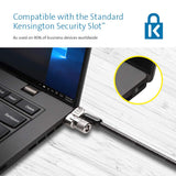 Kensington MicroSaver 2.0 Keyed Twin Cable Lock for Laptops & Other Devices (K65048WW)