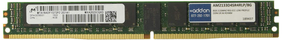 Add-On Computer JEDEC Standard 8GB DDR4-2133MHz x4 1.2V 288-Pin CL15 RDIMM(AM2133D4SR4RLP/8G)