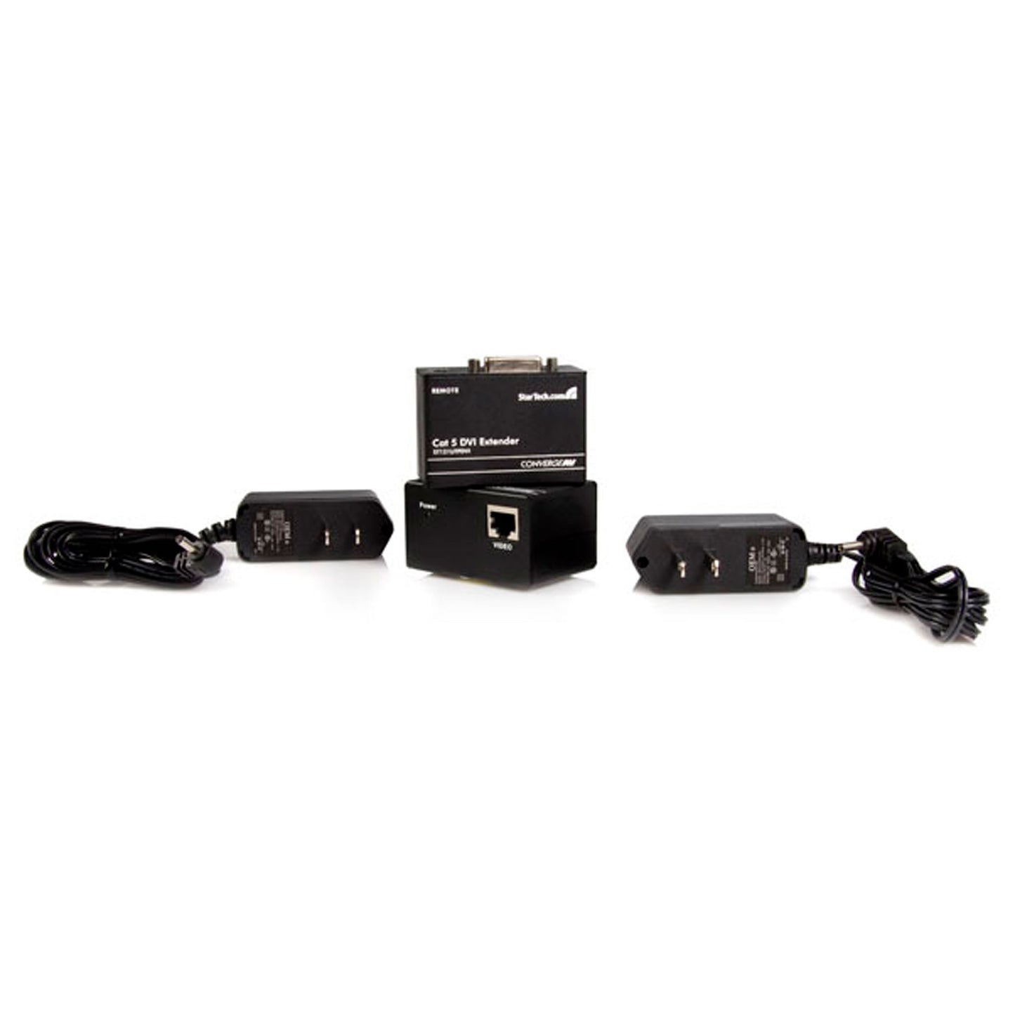 StarTech.com DVI over Cat5 UTP Extender (Local and Remote unit) - up to 50m - Video extender - up to 164 ft - ST121UTPDVI