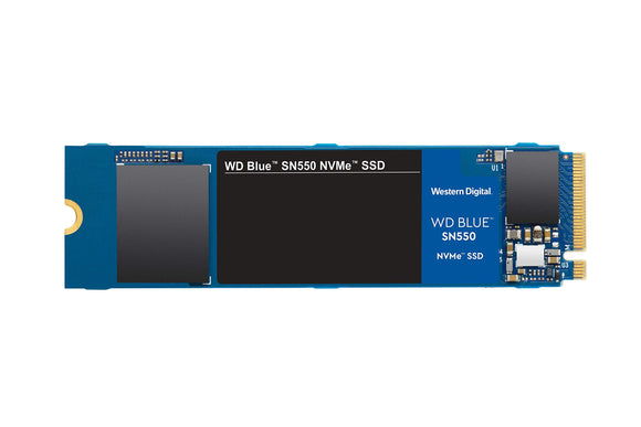 WD Blue SN550 500GB Nvme Internal SSD - Gen3 PCIe 8GB/s, M.2 2280, 3D NAND, Up to 2, 400 MB/S - WDS500G2B0C