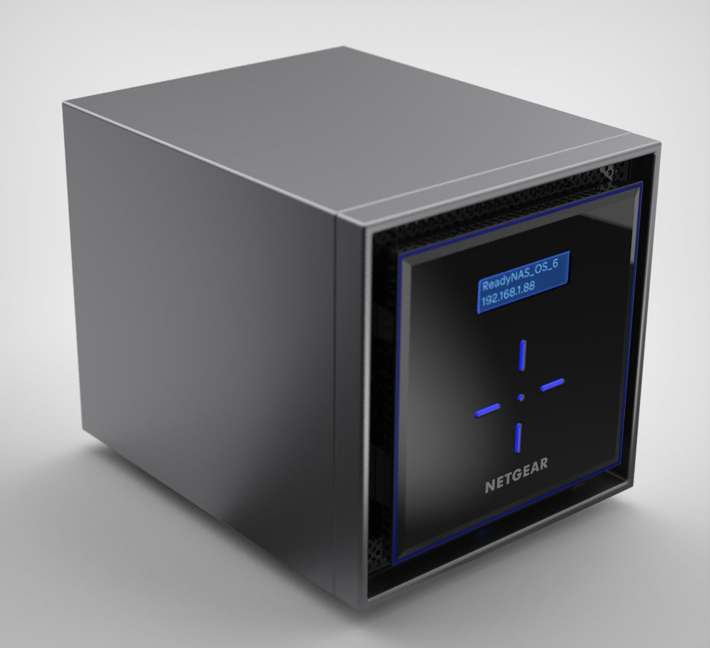 NETGEAR ReadyNAS RN424 4 Bay Diskless High Performance NAS, 40TB Capacity Network Attached Storage, Intel 1.5GHz Dual Core Processor, 2GB RAM, (RN42400)