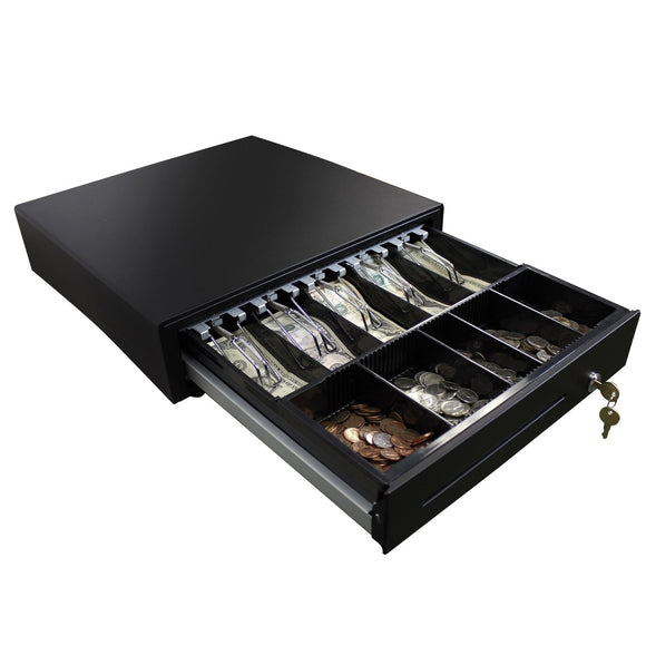 Adesso 16-Inch POS Cash Drawer with Removable Tray (MRP-16Cd), Retail Packaging