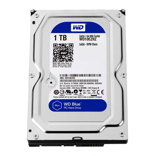 Western Digital 1TB SATA 64MB 3.5 HD Blue
